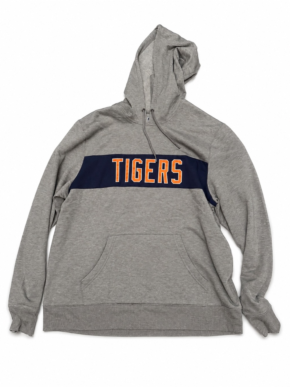 Detroit Tigers MLB Genuine Merchandise Men’s XL‎ Gray Pullover Hoodie Sweatshirt